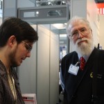 jon hall und ingo ebel auf der cebit