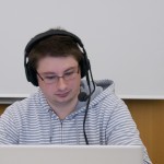 Sven mit Headset